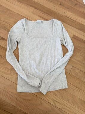 Aritzia ribbed long sleeve